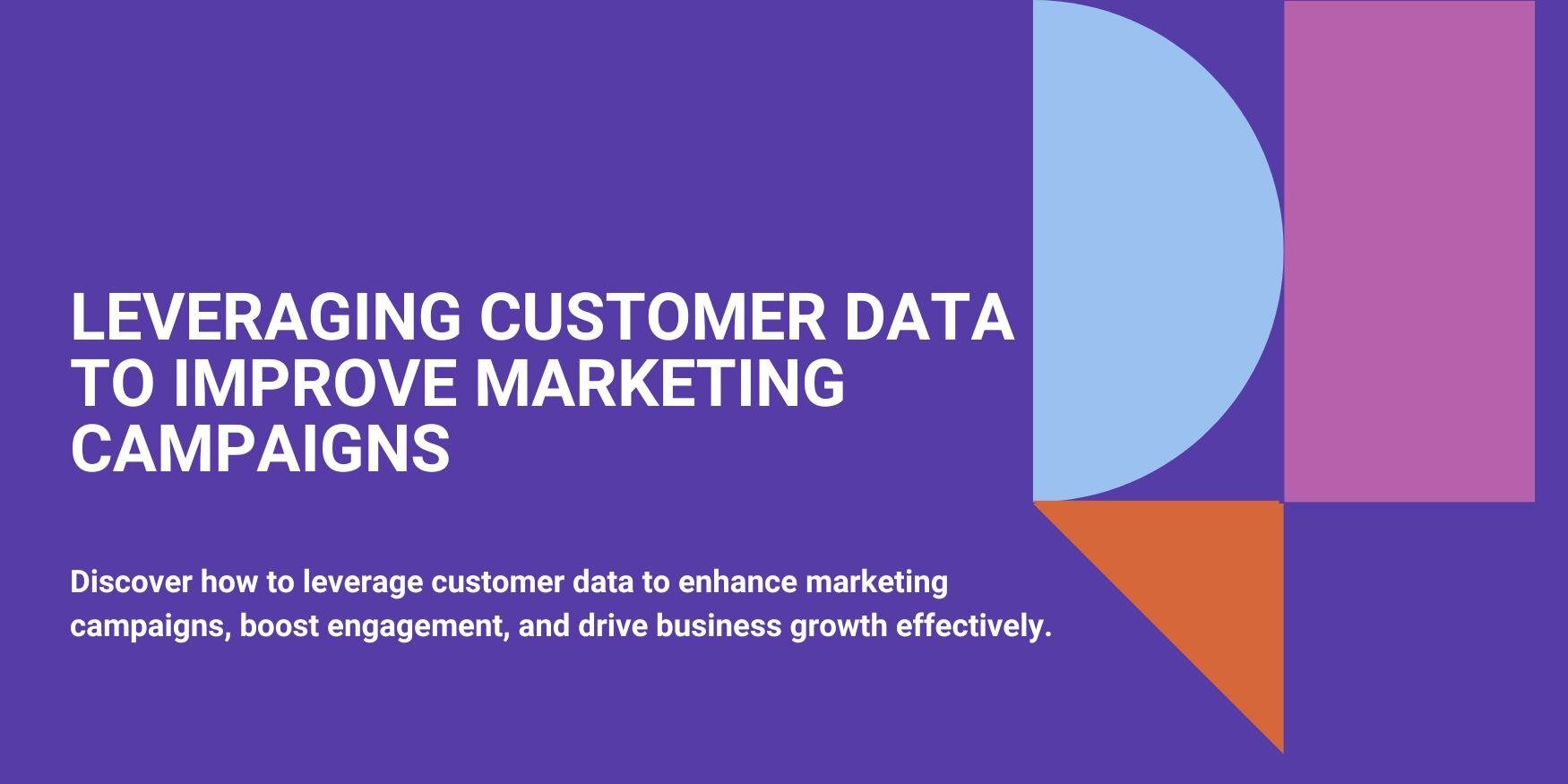 Leveraging Customer Data to Improve Marketing Campaigns