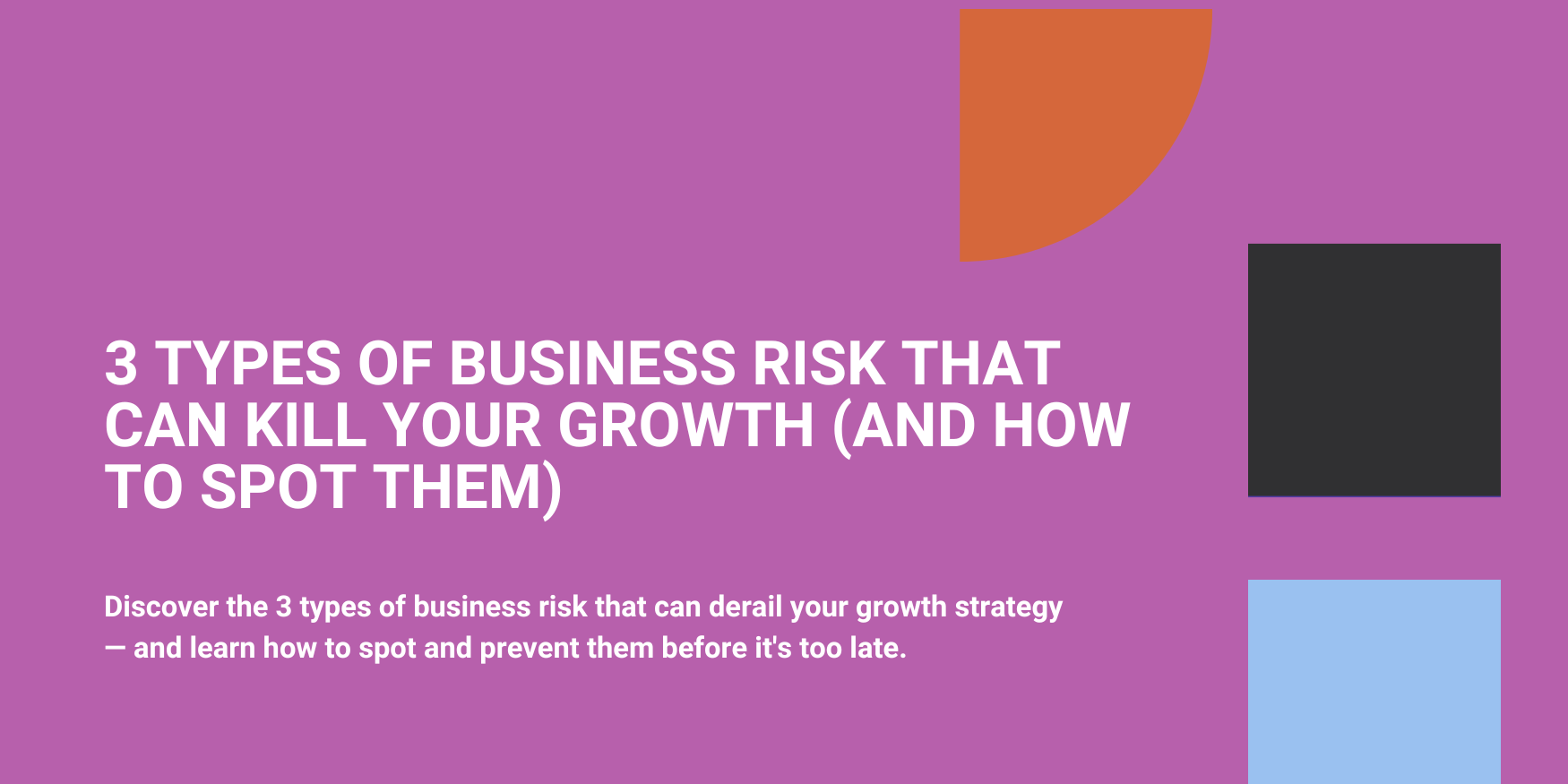 3 Types of Business Risk That Can Kill Your Growth (And How to Spot Them)
