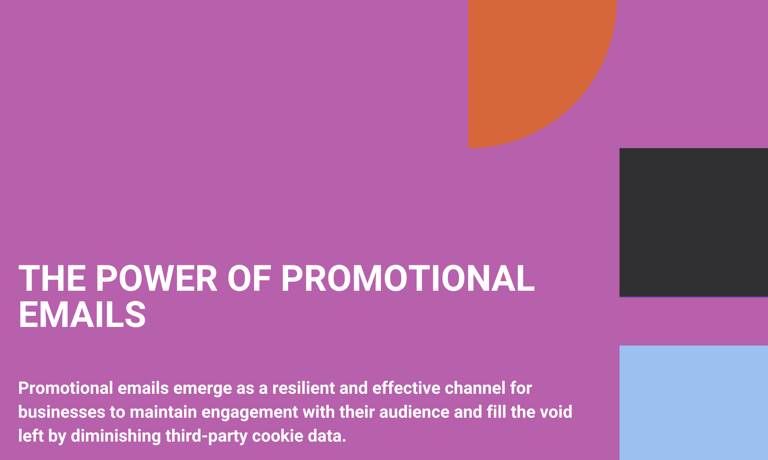  The Power of Promotional Emails: Leveraging First-Party Data for Targeted Engagement