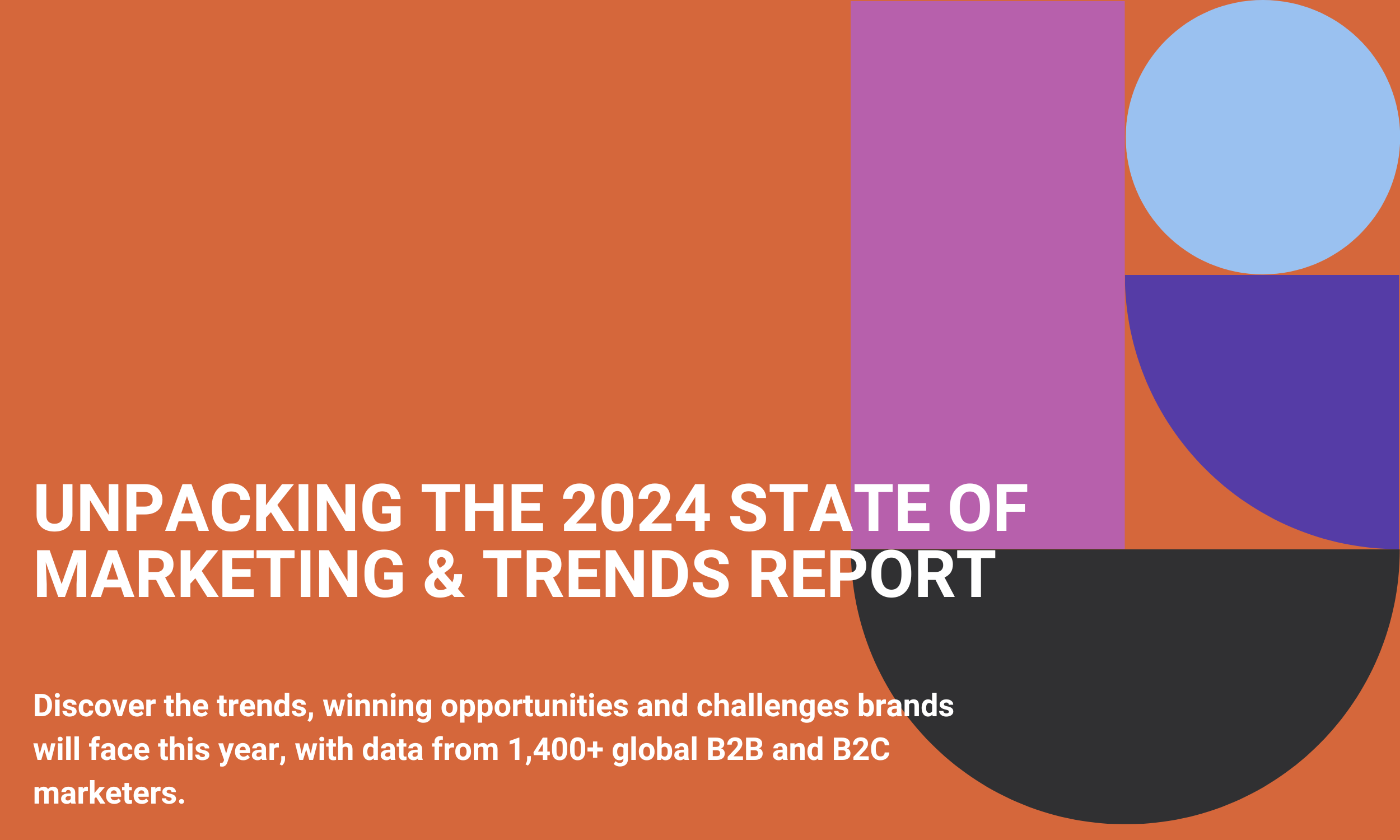 Unpacking the 2024 State of Marketing & Trends Report